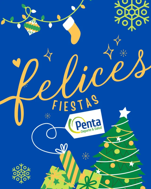Os deseamos unas muy felices fiestas a todos y un 2025 lleno de deporte y salud!💪 

¡Gracias por acompañarnos un año más!✨

#felicesfiestas #navidad2024 #gimnasiopenta #pentadeporteysalud #40añosdedeporteysalud #zonateis #vigo #navidadvigo #gimnasiovigo